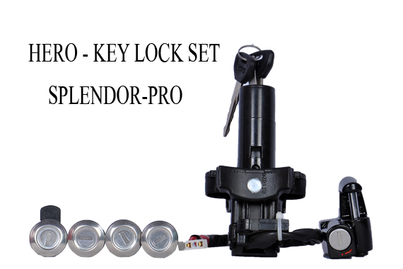 super splendor original lock set price