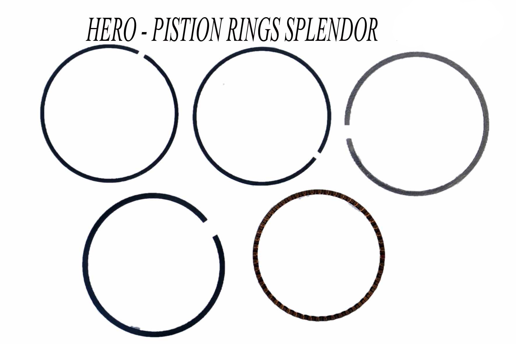 Hero Glamour Piston Ring Set