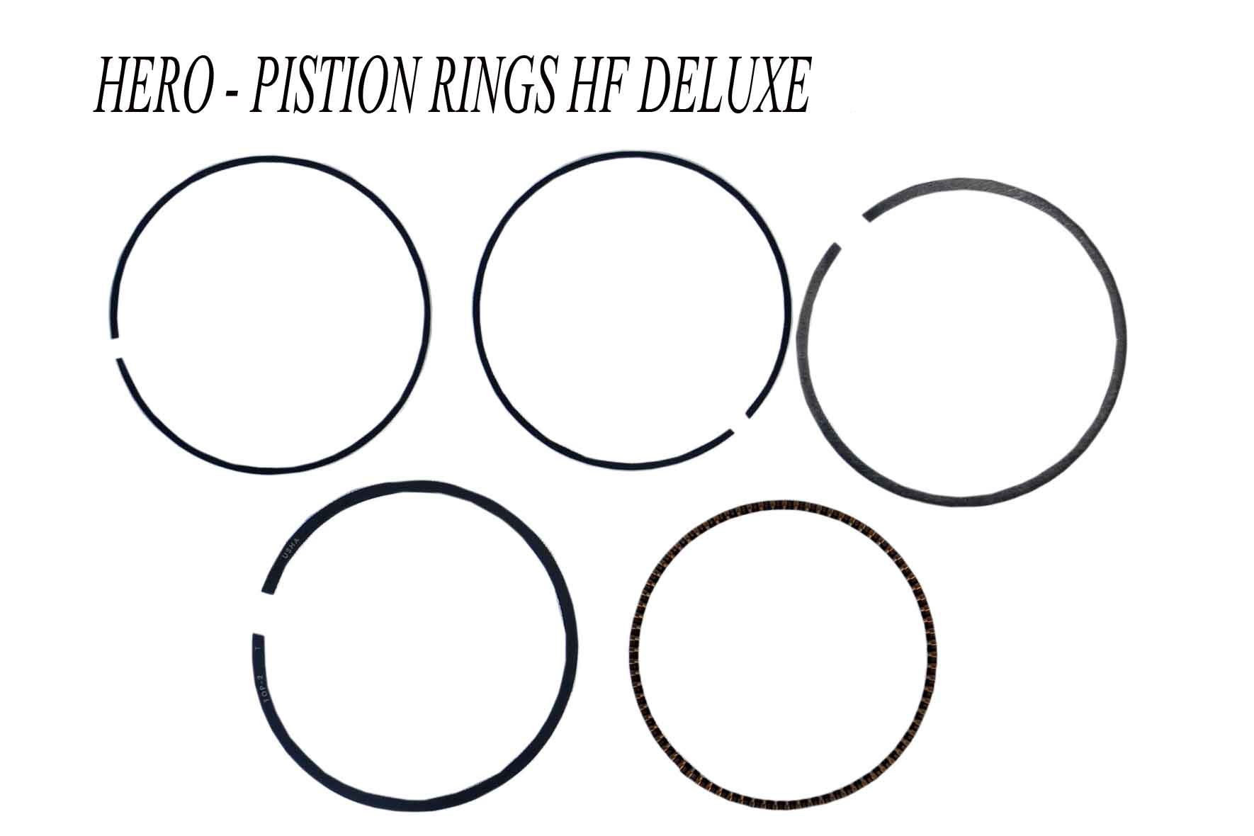 Polished Stainless Steel Super Hero Two Wheeler Piston Ring Set, 025 mm at  best price in Chennai