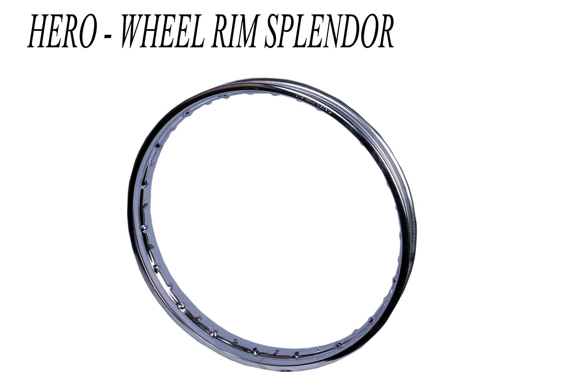 hero honda splendor front wheel rim price